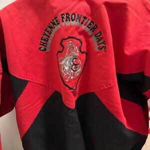 Large Wrangler Blanket Lined Weatherproof Cheyenne Frontier Days jacket